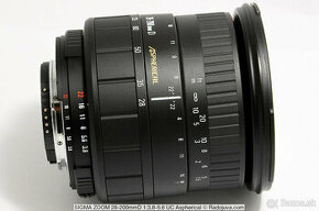 Sigma 28-200D aspherical