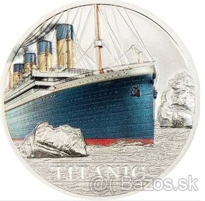 titanic legenda minca 2022 - investičné strieborné mince