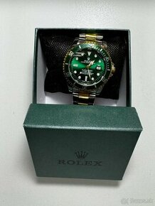 Pánske Hodinky Rolex Submariner Date Green Gold