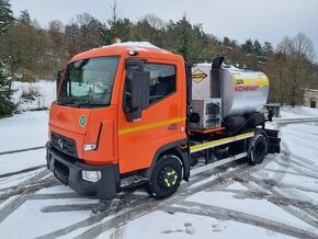 RENAULT D 150 + 2 m3 cisterna - rozstrekovač živice