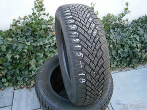 Predám 4x zimné ako nové pneu CONTINENTAL 185/65 R15 88TXL