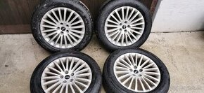 Alu Škoda 5x112 a letné Bridgestone 235/55 R18