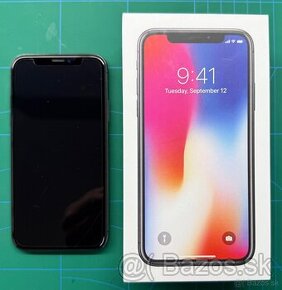 Apple iPhone X, Space Gray, 256 GB