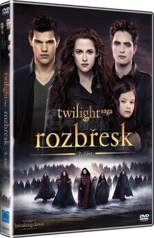 Twilight sága rozbřesk 1,2 DVD