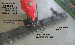 MF 70 , UNI MT7-032 silné bezprstové sečení, nové, video MF-