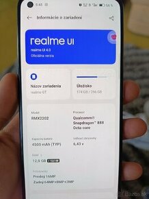 Realme gt 5g 12GB/ 256GB