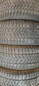 Predám 4ks jazdené zimné 225/45r17-91H Pirelli - 1