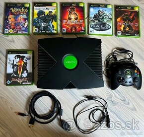 Xbox, Original Xbox, Classic Xbox,  - konzola + hry