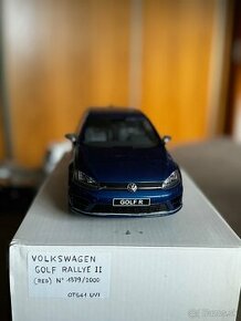 Vw golf 7 R blue 1:18