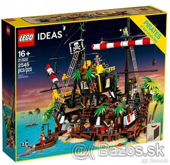 LEGO Ideas 21322 Zátoka pirátov z lode Barakuda