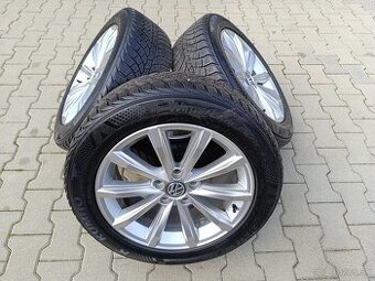 5x112 r17 VW London + zimné 215/55 r17