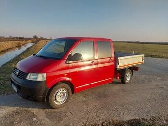 Predam  VW Transporter T5 Valnik 6miest 1,9tdi 77kw ťažné - 1