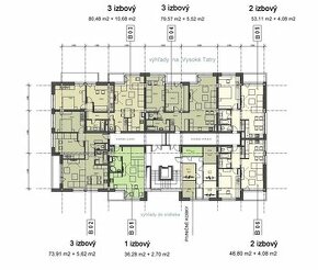 Bytový dom B – 3 izbové byty s výhľadom na VYSOKÉ TATRY - 1