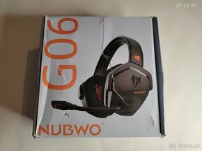 NUBWO G06 Duálne bezdrôtové herné slúchadlá s mikrofónom