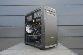 Herný PC, intel i5 7500, GTX 1050 Ti, RAM 16GB, SSD