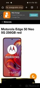 Predam cisto novy Motorola Edge 50 NEO