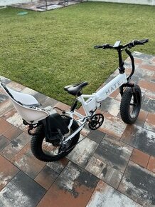 MATE BIKE X skladaci elektrobicykel, 750W 17A white ice