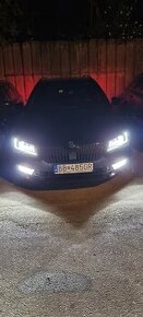 Biele LED hmlové svetlá H8/H11- Škoda Octavia, Superb 3, VW