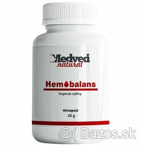 Medveď natural Hemo balans 60 kapsúl