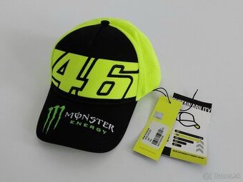 šiltovka - VR46 Monster Energy, NOVÁ, NEPOUŽ