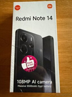 Redmi note 14 oceán blue ZÁRUKA