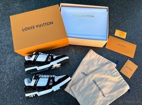 Louis Vuitton tenisky black-white Komplet balenie - 1
