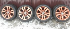 bmw style 161 r17 letna sada 225/45 r17 255/40 r17 6.5mm+ - 1