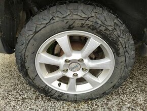 225/65r17 jeep 5x127 All terrain BF goodrich