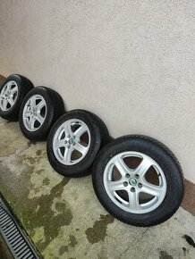 Predám elektróny Škoda r15 5x100 - 1