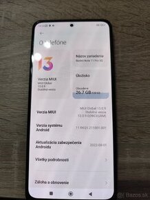 Xaomi redmi 11 pro5G