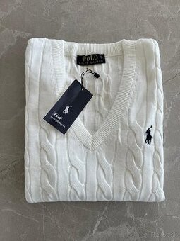 Ralph Lauren Polo dámsky sveter biela