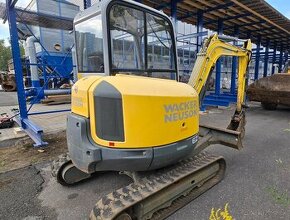 Minibagr Wacker Neuson EZ38, rok výroby 2017, 3x lopata