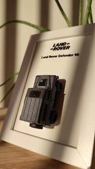 Land Rover Defender 90 v ráme Hotwheels