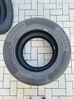 Predám letné pneumatiky Continental EcoContact 6 215/60 R17