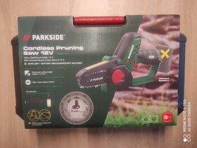 Predám novú PARKSIDE® Aku reťazová pílu 12 V PGHSA 12 C3 - 1