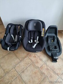 Maxi Cosi i-size vajicko + Pearl Smart Autosedacka + izofix