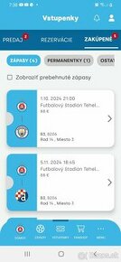 ŠK Slovan Bratislava vs Manchester City - 3 vstupenky