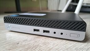 HP prodesk 400 g3 mini (ako nový, 100% stav)