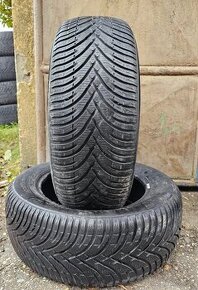 Predám 2-Zimné pneumatiky BFGOODRICH 215/55 R16