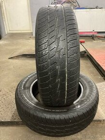 Zimné pneu 2 ks 195/65R15 viem aj prezuť