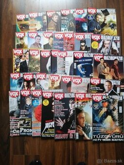 Zberatelské kalendáre herci,hudobnici+Filmovy magazin VOX