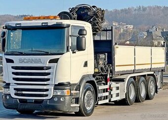 9024 Scania G450 - 8x4 – Sklápěč/Valník + HR-HIAB 322 EP-5 H