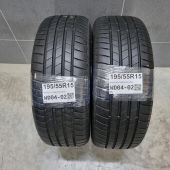 Letné pneumatiky 195/55 R15 BRIDGESTONE DOT0618 - 1