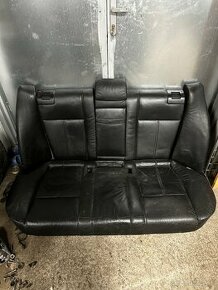 Sklopné sedačky čierne kožené e39 sedan