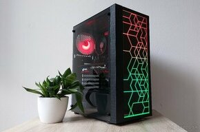 Herné pc 6jadro Ryzen 5 2600 3,40ghz/16GB/SSD/GTX1060 6GB