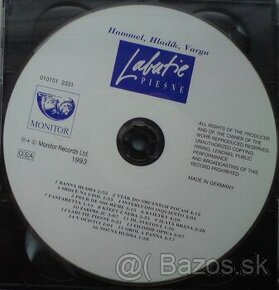 Pavol Hammel labutie piesne CD