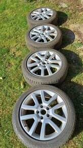 5x112 R17 originál Škoda disky + zimné gumy