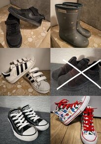 Platenky Converse, tenisky Adidas SuperStar