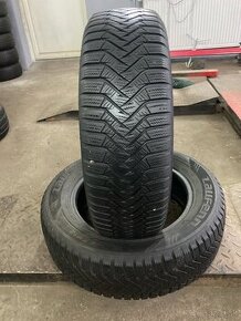 Zimné pneu 2 kusy 185/65R15 viem aj prezuť