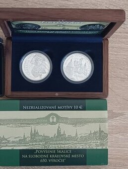 Nezrealizované motívy 10 Euro 2022 Slobodné Kráľovské Mesto